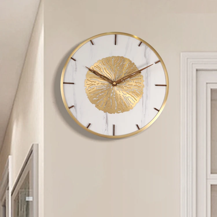 

Luxury Silence Wall Clocks Nordic Creativity Bedroom Decorate ART Wall Clocks Modern Simple Horloge Murale Home Fashion EK50bgz