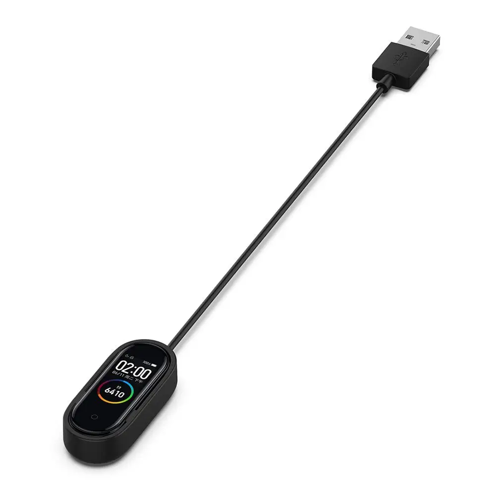 Зарядный USB кабель для Xiaomi Mi Band 2 3 4 смарт браслета зарядный адаптер питания