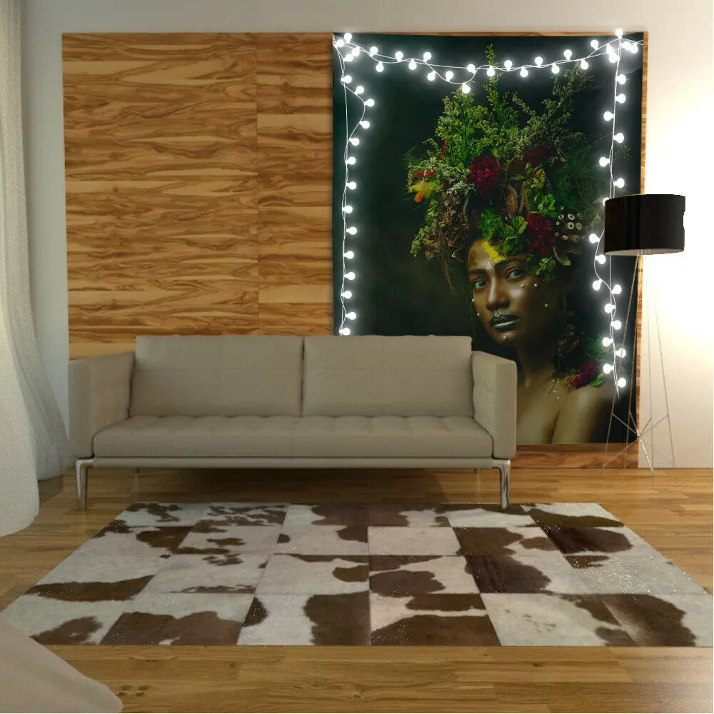 

Plant Lady Tapestry Art Wall Hanging Sofa Table Bed Cover Home Decor