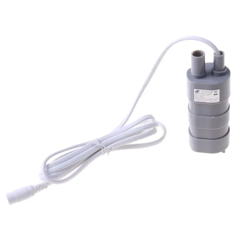 

12V 1.2A DC Micro Submersible Motor Water Pump 12L/Min 600L/H 5M 5.5x2.1 Female R9UC