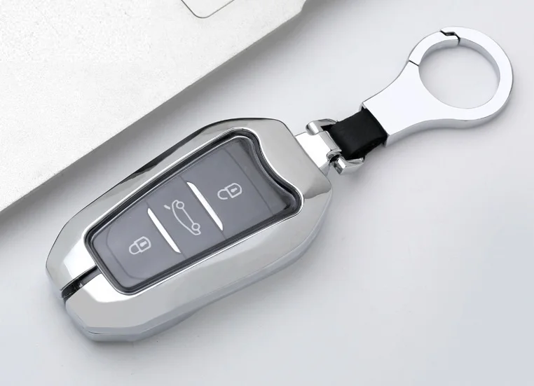 Чехол для автомобильного ключа из цинкового сплава чехол без Peugeot 208 308 508 3008 5008