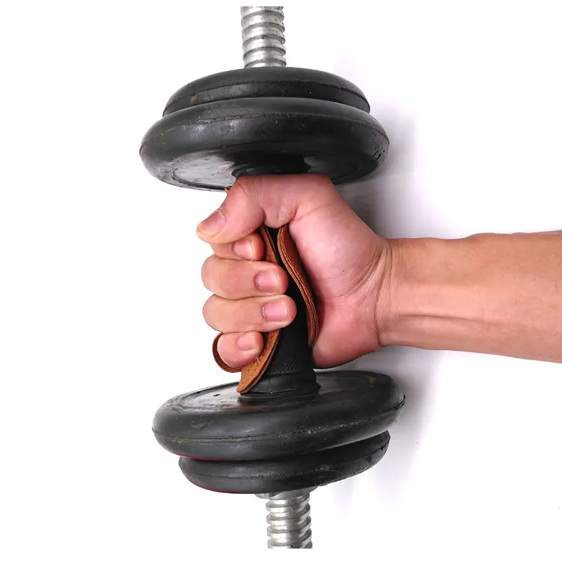 1/2 шт. Рукоятка Синтетическая кожа Кроссфит гимнастическая защита ладоней