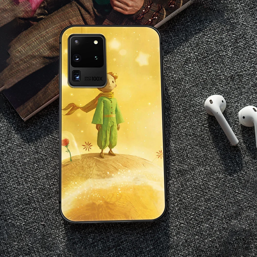 

Cartoon The Little Prince and the fox Phone Case Cover Hull For Samsung Galaxy S 7 8 9 10 e 20 FE edge uitra plus Note 9 10 20
