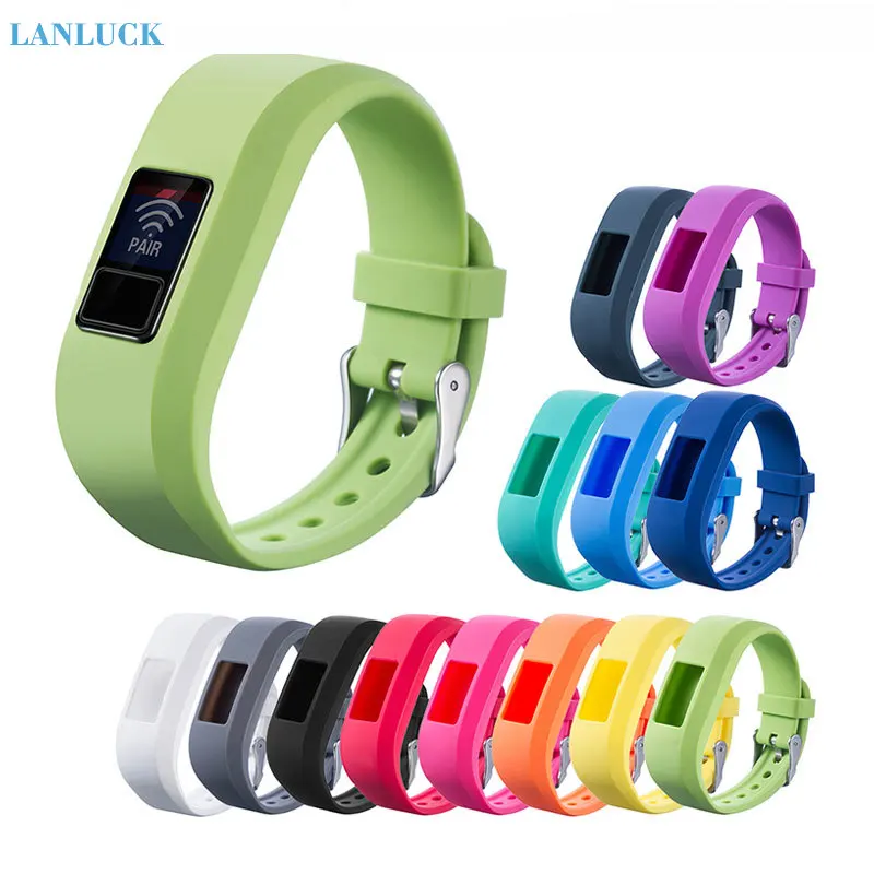 Силиконовый ремешок спортивный браслет для детей Garmin Vivofit JR часов сменный умных