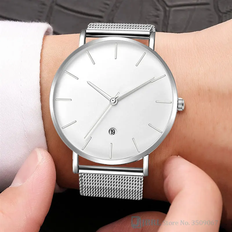 Платье наручные часы женские 2019 новые кварцевые из нержавеющей стали для женщин