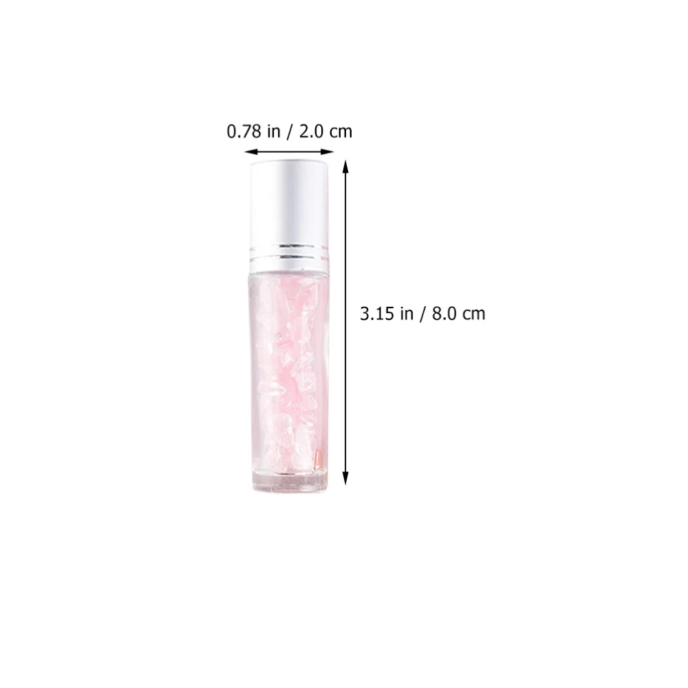 

6Pcs Creative Roll-on Bottles 10ml Essential Oil Glass Roller Bottles for Home