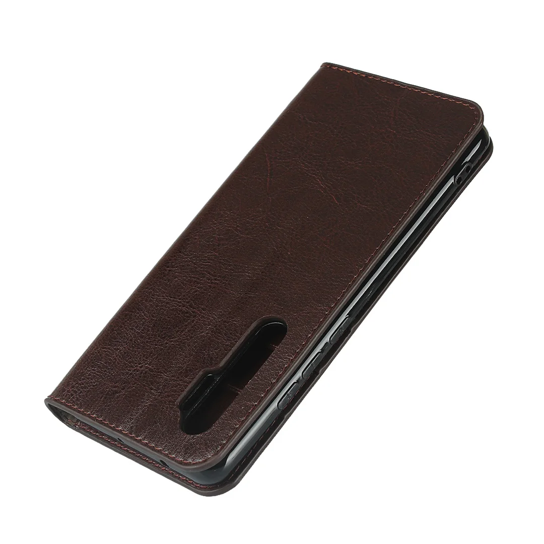 

Vintage Genuine Leather Case for Xiaomi Mi Note 10 Lite Cover Luxury Crazy Horse Pattern Wallet Book Cover for Xiaomi Mi 10 Pro
