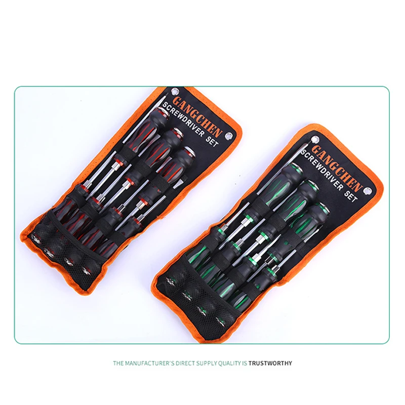 

7Pcs/set Insulated PP Handle Hand Screwdriver Screw Driver Electrician's Repair Tool Multi Tool Hand Tools