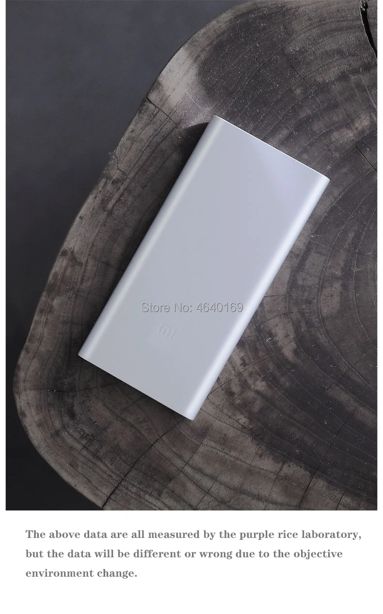 10000mah Xiaomi Mi power Bank 2 Внешний аккумулятор банка 18w Quick Charge power Bank 10000 с двойным Usb выходом для телефона
