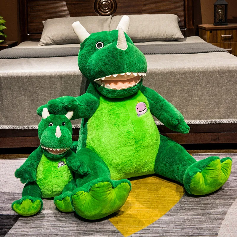 

Hi Nice Hot 1pc 50cm Huggable Plush Hippo Dolls Stuffed Animal Soft Dinosaur Pillow Toy Child Gift