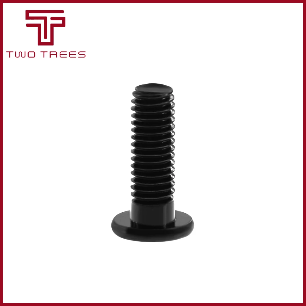 10 шт./лот Запчасти для 3D-принтера M5 низкопрофильные винты * 8/10/12/15/20/25/30 мм Черный