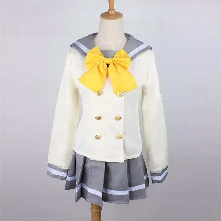 2020 Fashion Anime Love Live! Sunshine!! Cosplay Costume Aqours School Uniforms Kurosawa Ruby Sailor Suit Wig | Тематическая одежда