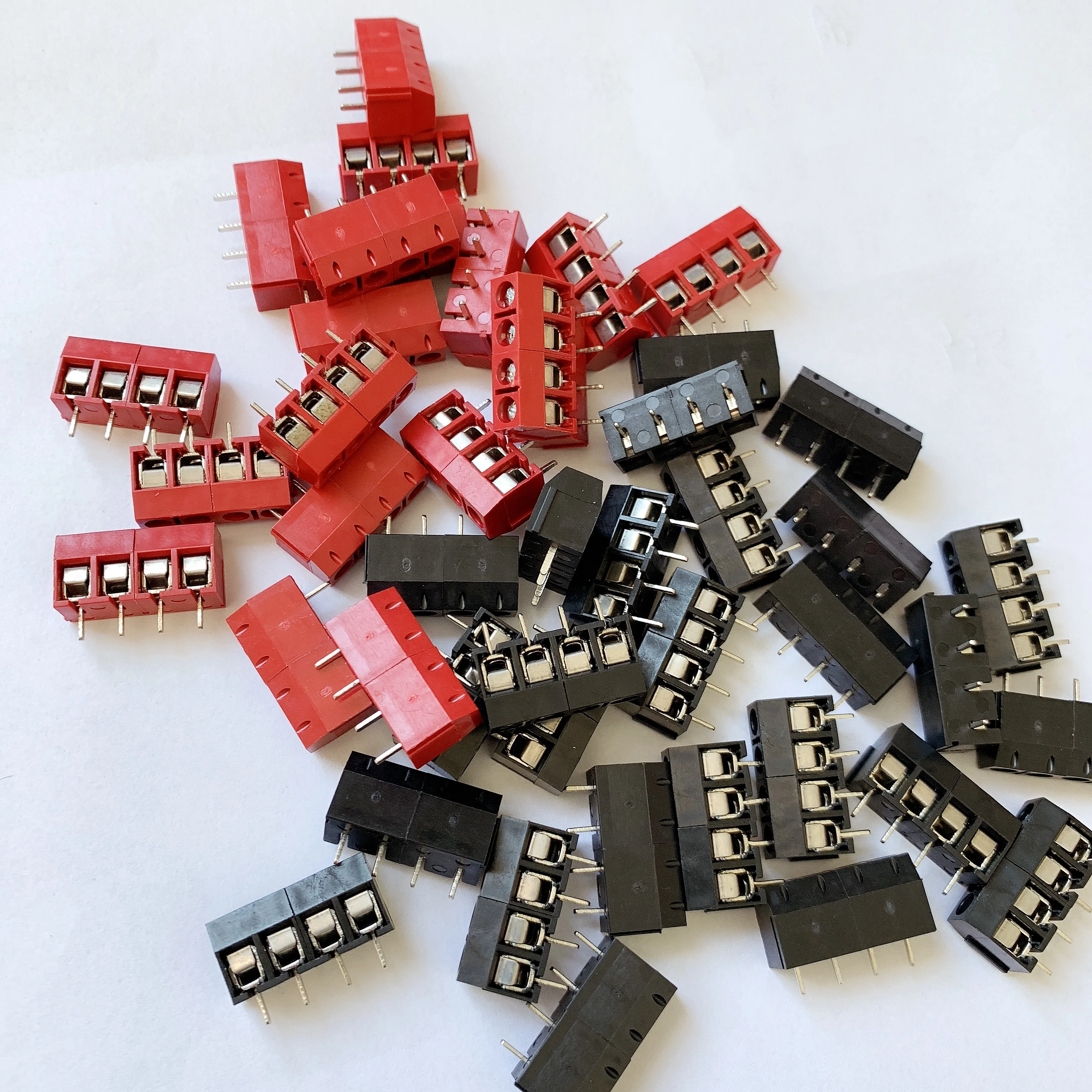 10 шт./лот Сращивание винт типа PCB расстояние между клеммами 5 0 медная ножка