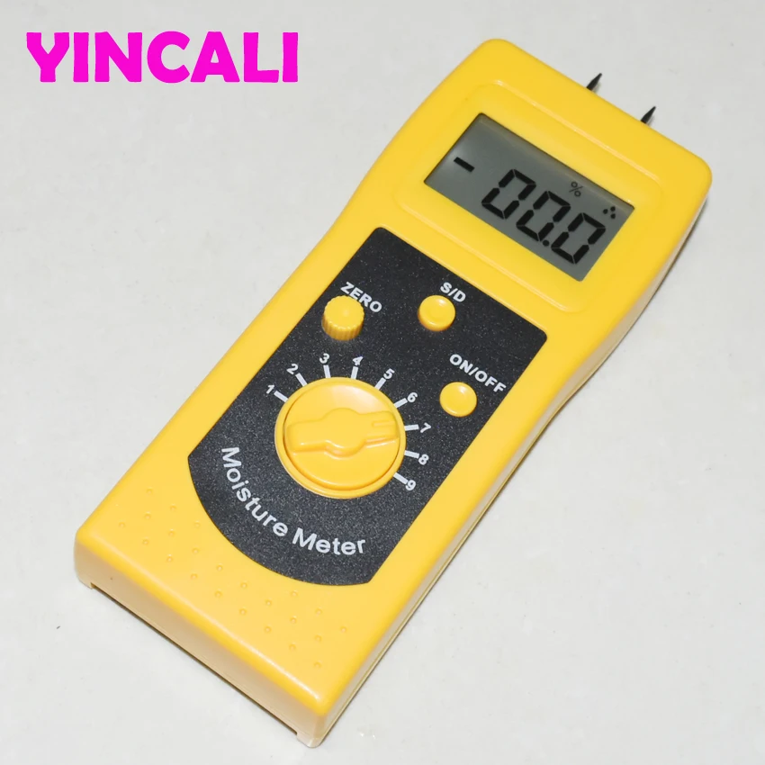 Быстрая доставка Портативный цифровой измеритель влажности мяса DM300R тестер