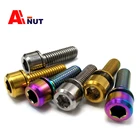 Шестигранная головка из титана m5 m6 m7, винт с шайбой, крепежные детали из титанового сплава GR5, E007
