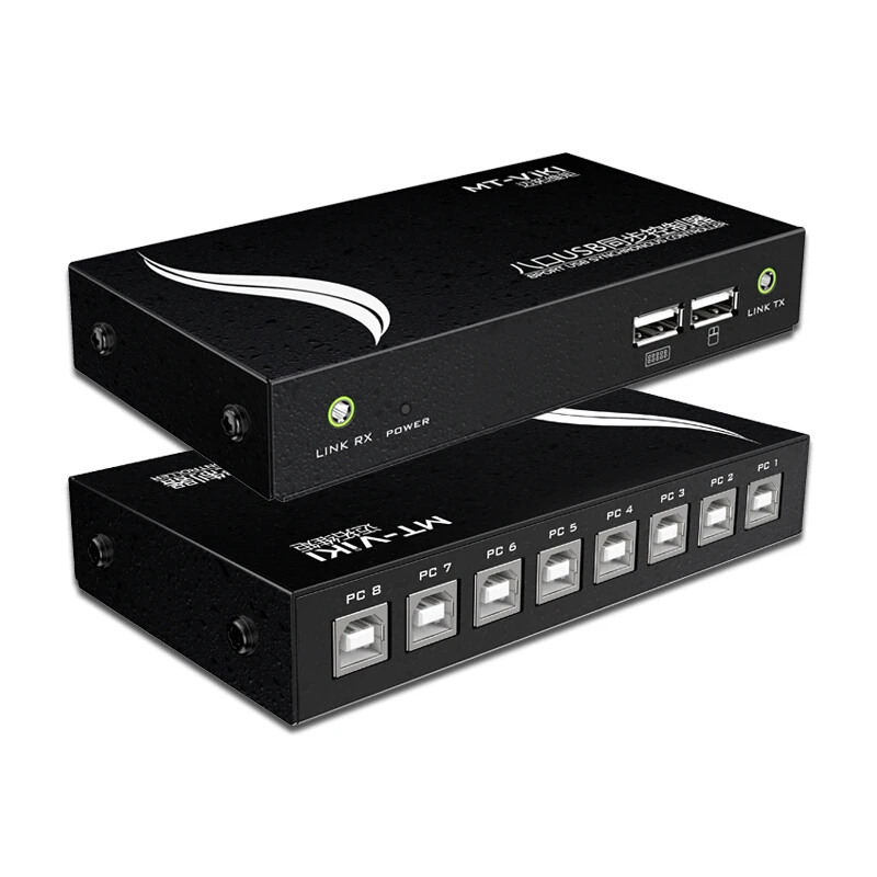 MT VIKI 8 портов KVM Synchnorizer USB 1 комплект мышь Управление клавиатурой ПК узлов горячая