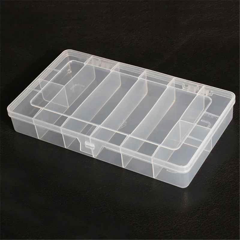 

8 Grids Large Sundries Assort Collect Bin Box Components Organizer Storage Plastic Box Collection Boxes For Jewelry Container