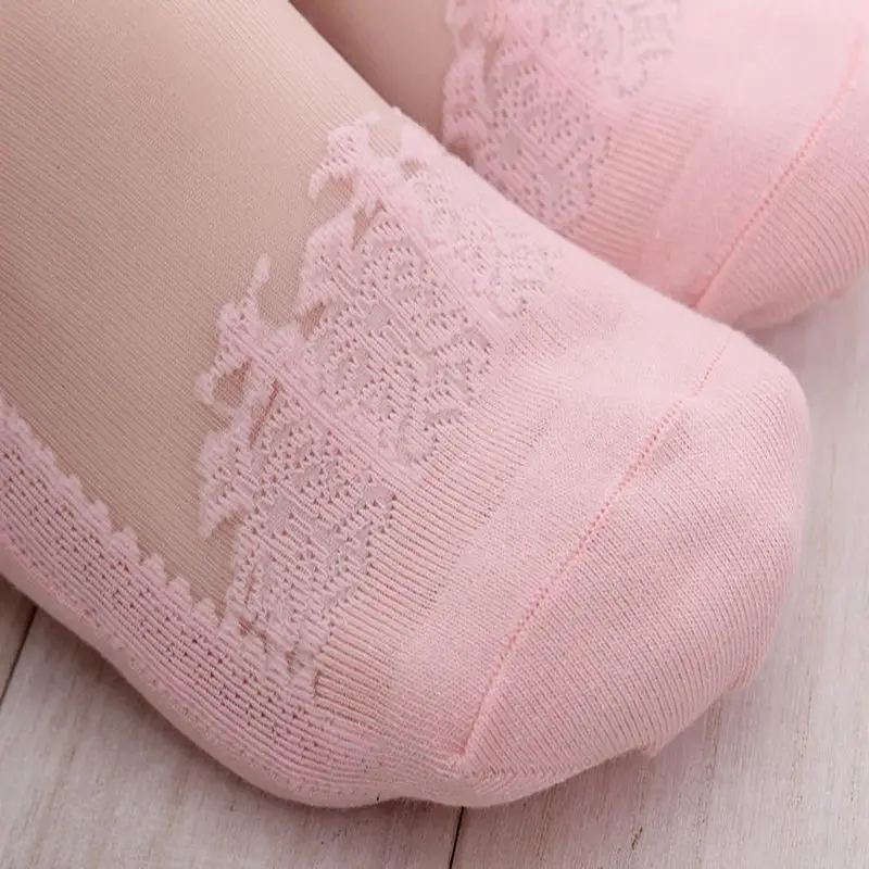 Женские носки цветные ультратонкие прозрачные красивые кружевные эластичные