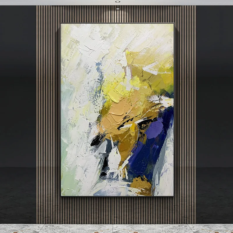 

Hand Painted Oil Paintings On Canvas Abstract Posters Wall Pictures For Living Room Home Decor Gift