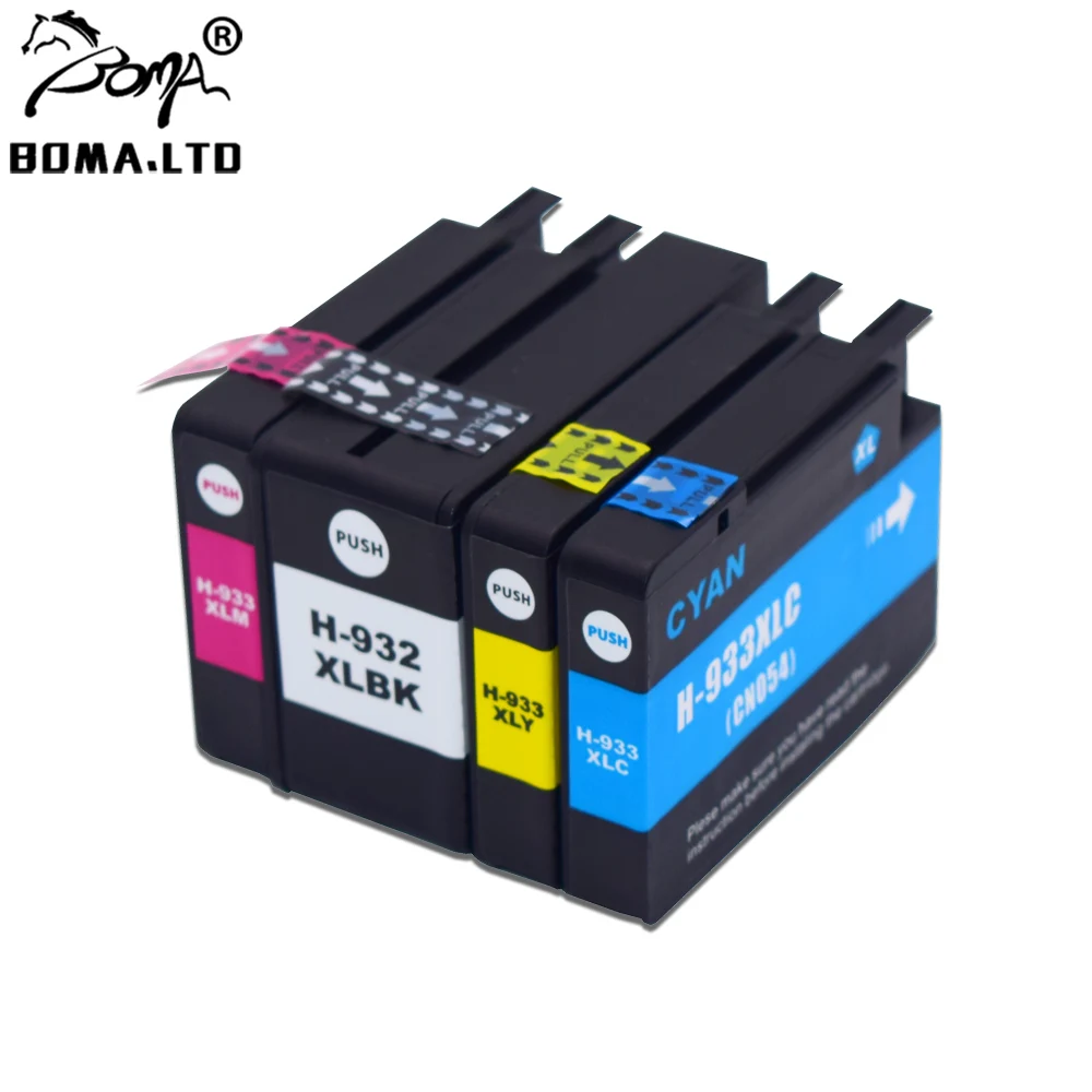 BOMA.LTD 932 933 932XL 933XL совместимый картридж с чернилами для HP 7110 7510 7512 7612 6700 7610 7620 6600 6060