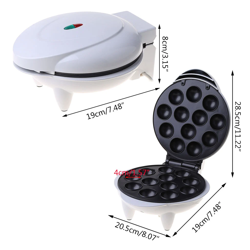 

Appliances Electricity 12 Cake-Pop Maker, Black,EU Plug,1200W P9YD