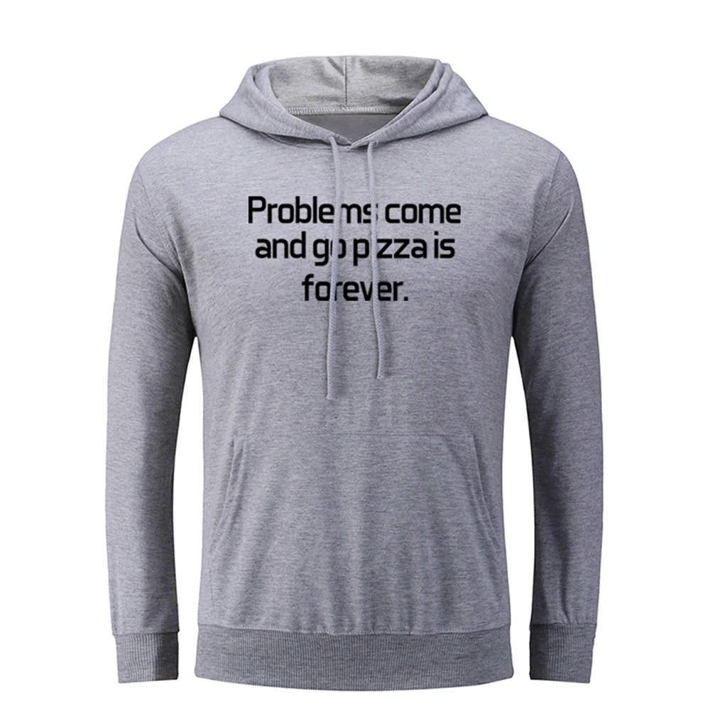 

THERE'S A WORD FOR COMBINING WINE & DINNER IT'S WINNER Men Graphic Hoodie Sweatshirt Strings Hooded Pullover