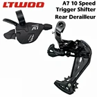 LTWOO A7 1x1 0 скорость фотолампы + задние переключатели, 10 s для горного велосипеда, совместимы с DEORE