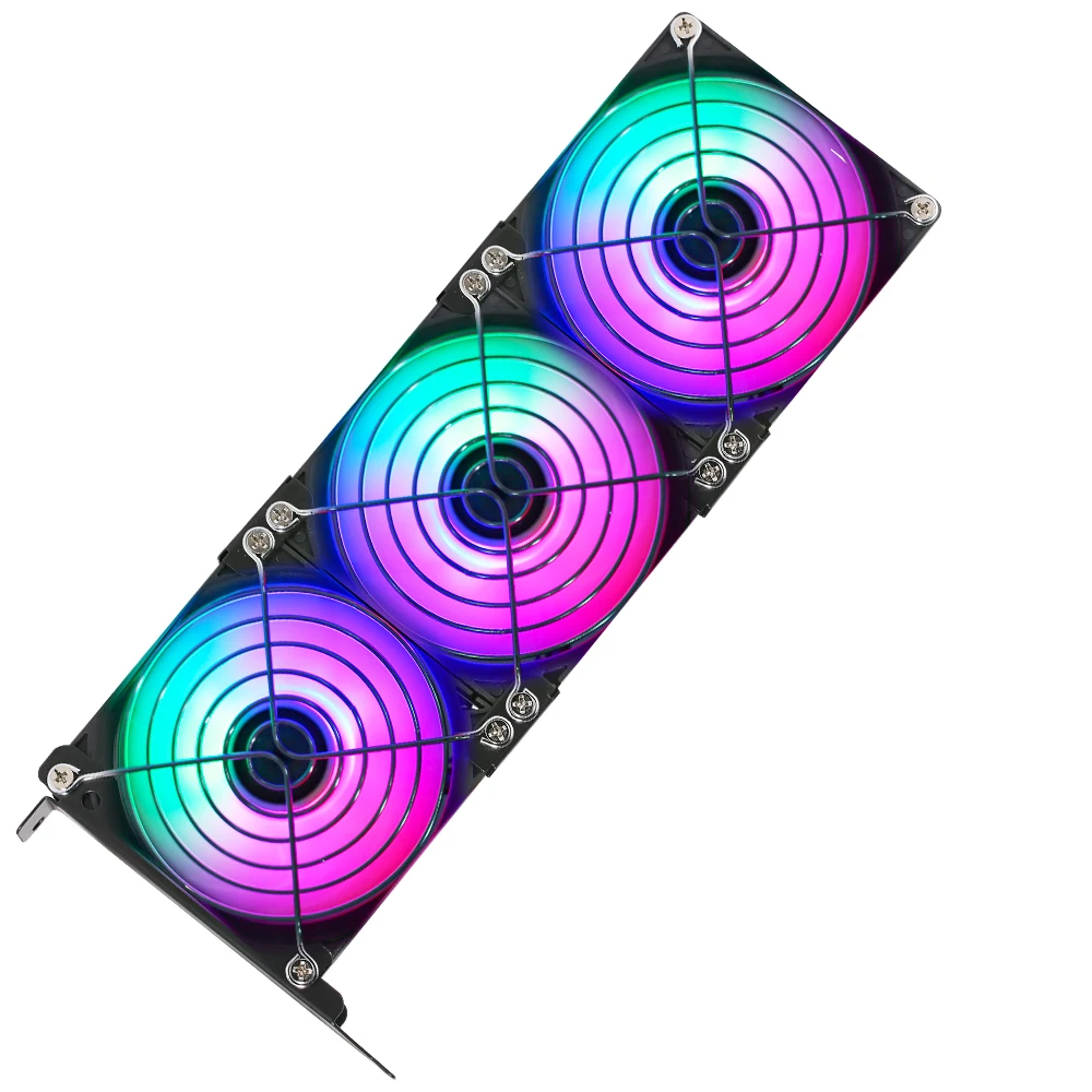

Graphics Heatsink RGB Silent 2000PRM Cooling Unit Supports NVIDIA GTX 1650 1080 1070 1060 1050 1030 Video Card Cooling System