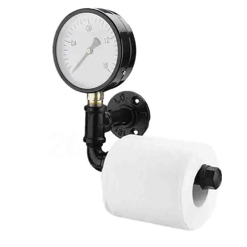 1 шт. держатель для рулона бумаги Подвесной Настенный Деревенский металлический