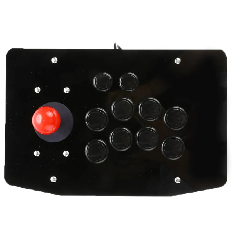 Acrylic Wired Usb Arcade Joystick Fighting Stick Gaming Controller Gamepad Video Game for Pc | Электроника