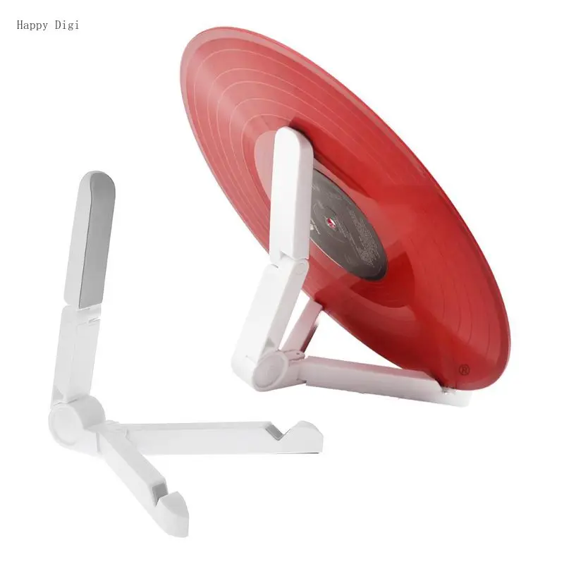 

Turntable Holder Record Display Skidproof Bracket Foldable Record LP Vinyl Stand tablet holder ipad holder tablet samsung
