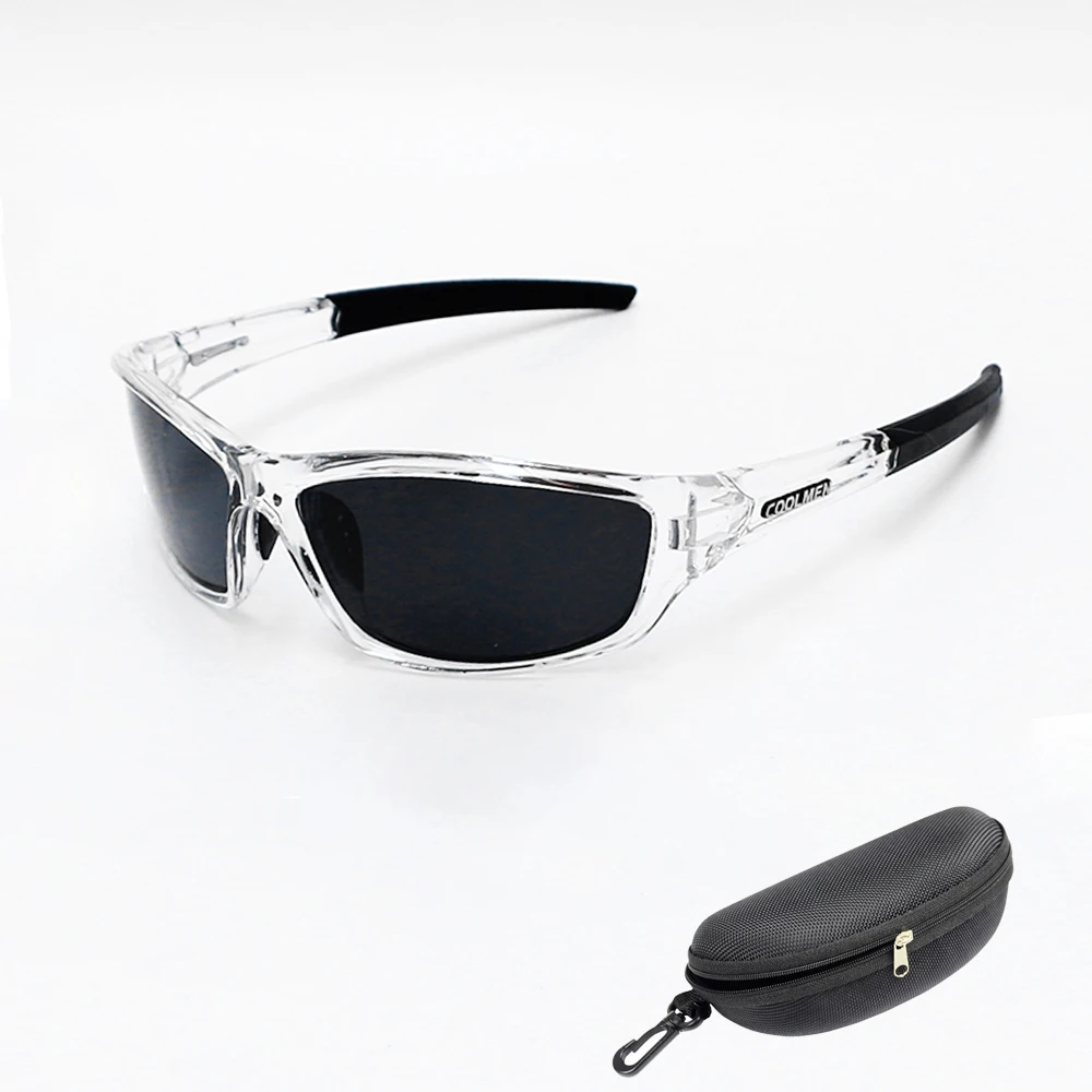 

COOLMEN Polarized Cycling Sunglasses Classical Design Sport Glasses Lightweight Driving Hiking Fishing Eyewear for Men and Women