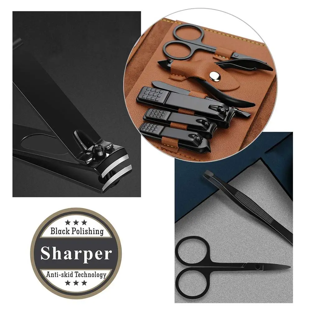 VIP LINK Manicure Set Stainless Nail Clippers Cuticle Utility Tools Care Grooming Kit Clipper | Красота и здоровье