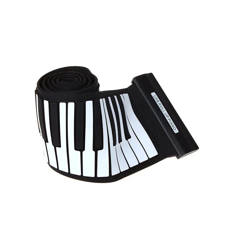 Профессиональная рулонная MIDI клавиатура 88 клавиш фортепиано USB электронная