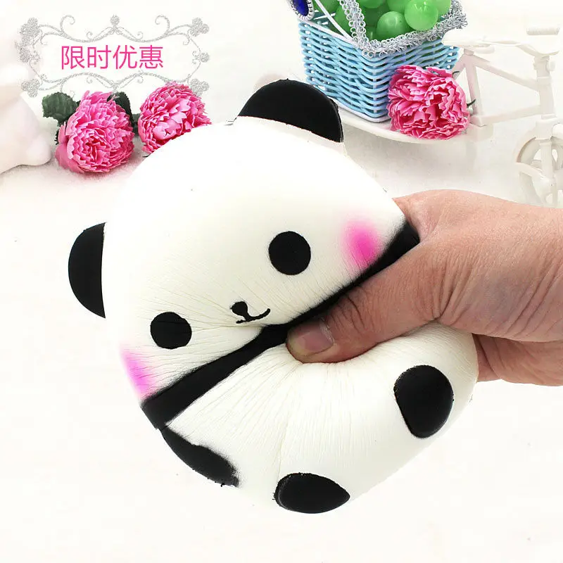 Мягкими Панда яйцо игрушки kawaii для снятия стресса медленный восходящий squeeze