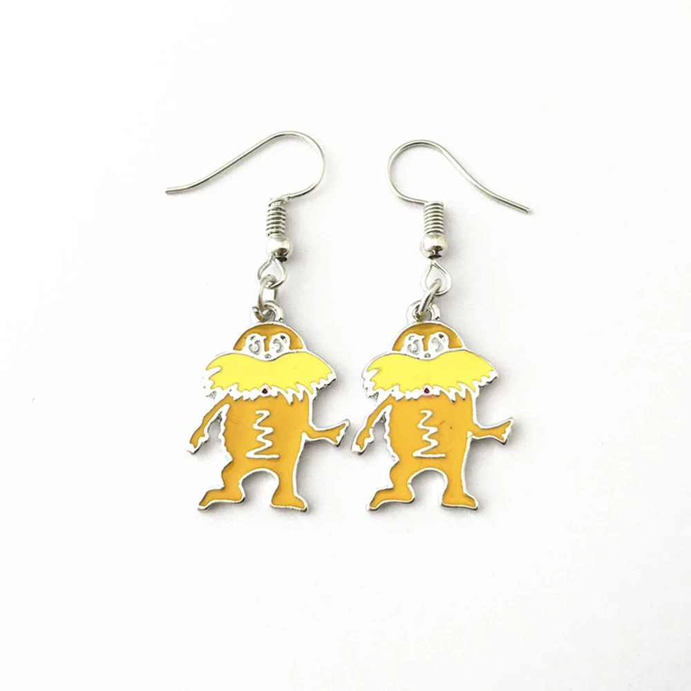 Серьги Фэнтези Вселенная ТВ доктор Сейн аниме шоу высокое качество Металл милый