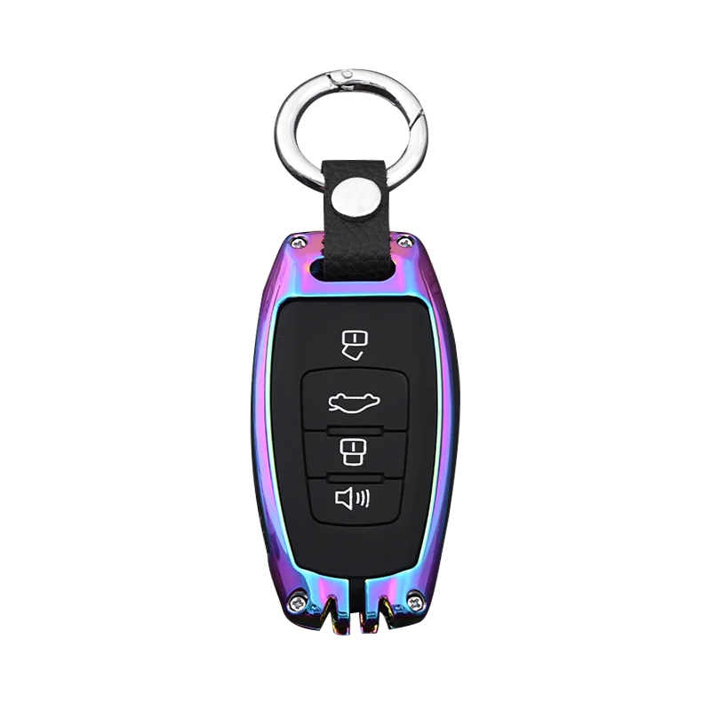 

2020 Aluminum Alloy Car Key for Great Wall Haval Coupe H2S M6 H7 H8 H9 GMW H6 Samrt Cover Color Remote Fob Shell Case Keychain
