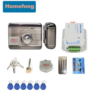 homefong electronic diy kit electric door lock key rfid card unlock for door access control system free global shipping