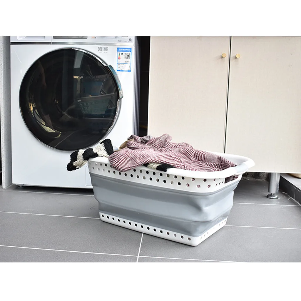 Многофункциональная Складная разделочная доска, корзина для слива овощей, таз, складная силиконовая кухонная разделочная доска, инструменты для хранения дома
