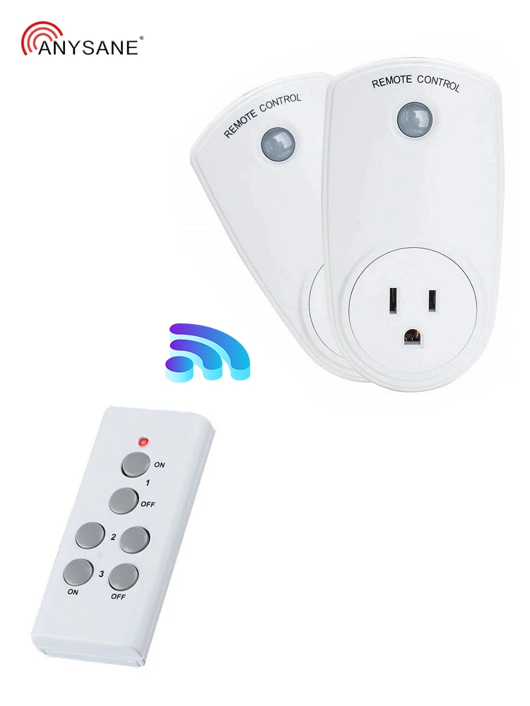 Универсальная Розетка 220 В США для домашнего использования RF 433 92 mhz с большим