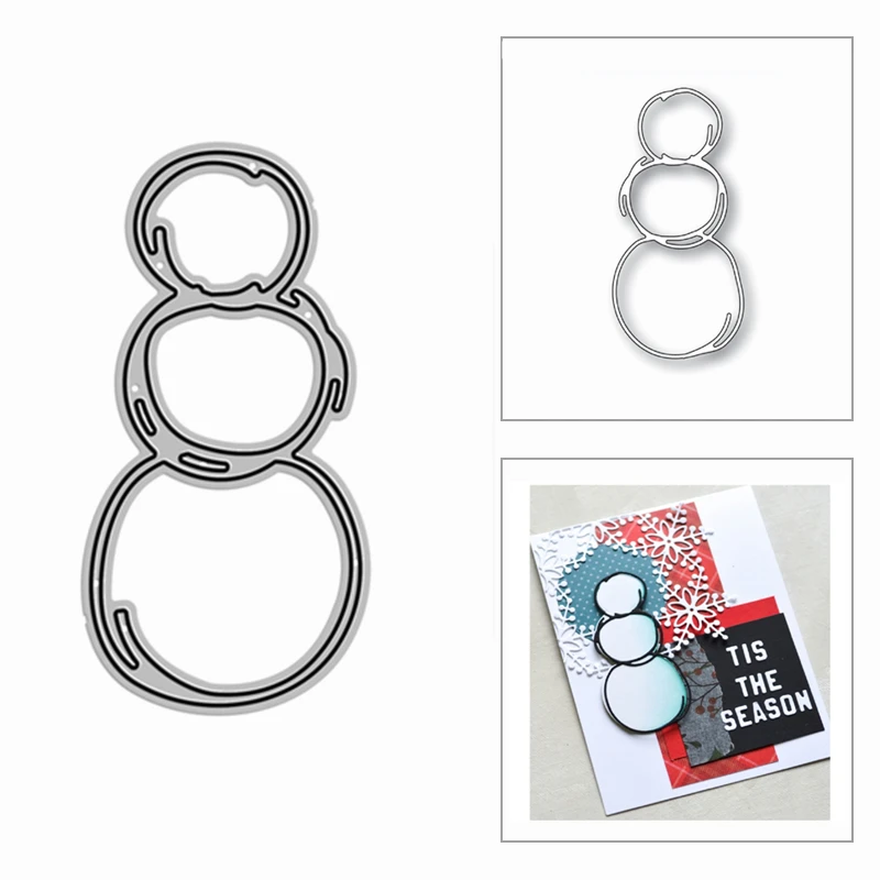 Новинка Рождественская форма для поделок в виде снежного шара металлические