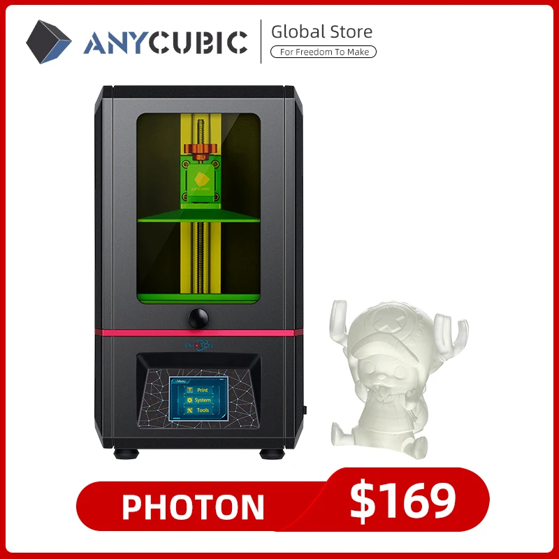 Anycubic 3D принтеры Фотон прототип SLA/ЖК дисплей размера плюс с высокой точностью 405