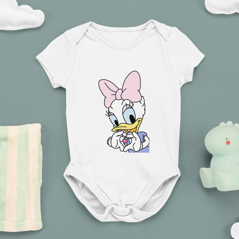 

Летний комбинезон для малышей Disney Kawaii Dropship для маленьких девочек и мальчиков от 0 до 24 месяцев, новые товары с ромашками, свободная модная ул...