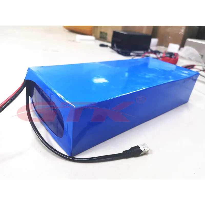 Мощная литиевая батарея для электровелосипеда 60 в 20 ач с BMS 1500 Вт электрического