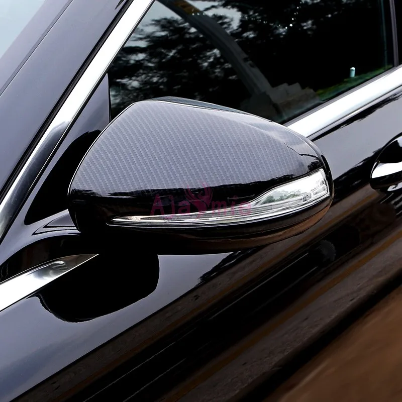 

Накладки на зеркало заднего вида, боковые шапка с декором "крылья", накладки на корпус для Mercedes Benz GLC, универсал, купе X253, C253, аксессуары