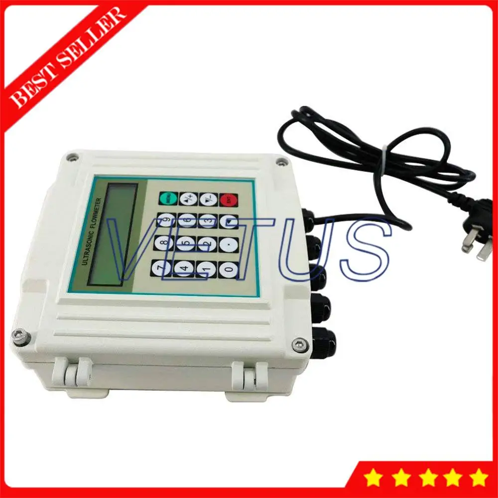 Настенный ультразвуковой расходомер цифровой с TUF 2000SW маленький размер 40 ~ 160C