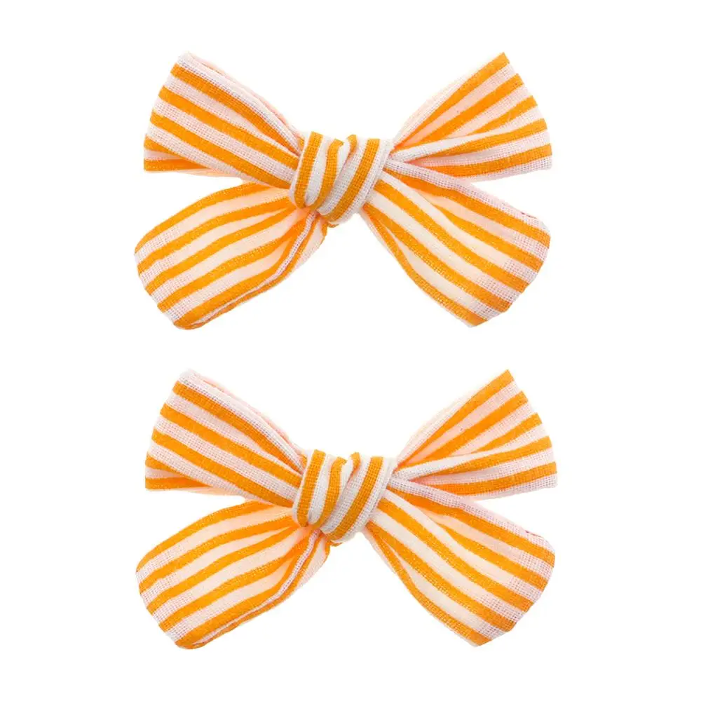 2 шт./компл. детские заколки-пряжки из хлопка |