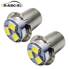 Светодиодная лампа для велосипеда RUIANDSION, P13.5S PR2 ACDC 3V 4,5 V 6V 12V 18V, 4300K 6000K Nopolar для 2D 3D 4D Maglite фонарика, лм, 2 шт.