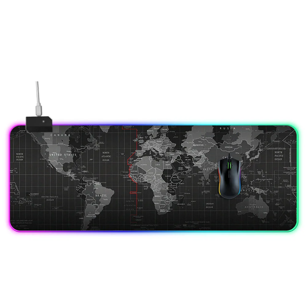 Игровой коврик для мыши со светодиодный подсветкой 800x300x4 мм | Компьютеры и офис