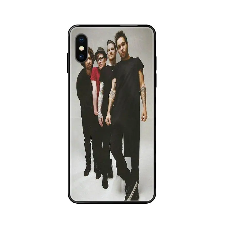 Мягкие чехлы Capa Core Music Band Fall Out Boy Fob черный для Xiaomi Mi Max Mix 2 3 2S 5X 6X CC9 CC9E Pro Note 10 Lite Ultra |